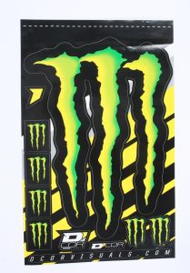 D-cor Monster Claw Decal Sheet 4 Mil