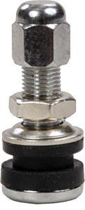 Fire Power Valve Stems Chrome 4/pk