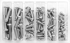 Bolt Button Head Allen Bolt Assortment 90 Piece Kit