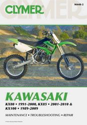 Clymer Repair Manual Kawasaki Kx80-100