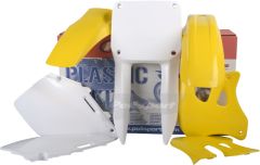 Polisport Plastic Body Kit Yellow  Yellow