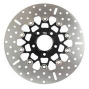 Ebc Floating Brake Rotor Chrome W/black Center