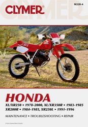 Clymer Repair Manual Honda Xl/xr 200-350