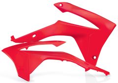 Acerbis Radiator Shrouds Red