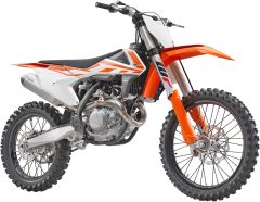 New-ray Replica 1:10 Race Bike 17 Ktm 450sx-f Orange