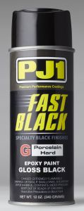 Pj1 Fast Black Epoxy Porcelain Gloss Black