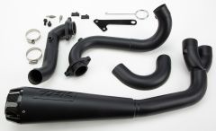 Tbr 2in1 Indian Exhaust Black