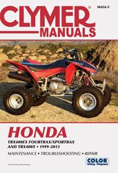 Clymer Repair Manual Honda Trx400ex