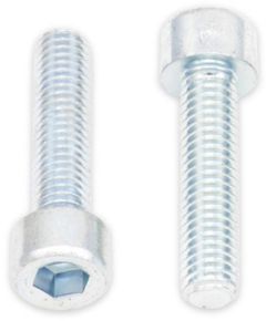 Smooth Socket Head Allen Bolts 4x12mm 10/pk  Acid Concrete