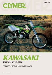 Clymer Repair Manual Kawasaki Kx250