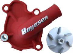 Boyesen Waterpump Cover & Impeller Kit Red