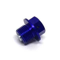 Zeta Magnetic Drain Plug M14x10-p1.25 Blue