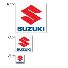 D-cor Suzuki Icon Decal 3" Squared