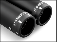 Freedom Sportster 3 1/4" Signature Slip-on Exhaust  Black