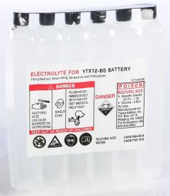 Yuasa Electrolyte Pack Ytx12-bs Ea/ Acid Pack Ytx12-bs