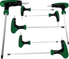 Performance Tool 7 Pc T-handle Set Star  Acid Concrete