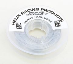 Helix Safety Lock Wire 1/4lb Spool 0.028 Dia