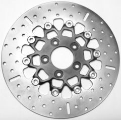 Ebc Floating Brake Rotor Chrome W/black Center