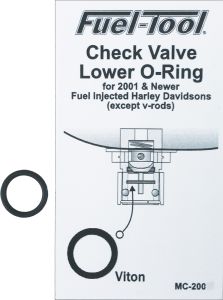 Fuel Tool Check Valve Lower O-ring