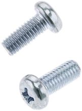 Bolt Pan Head Phillips Screw 5x0.8x12mm 10/pk