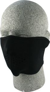 Zan Half Face Mask Black