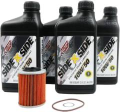 Klotz Side X Side Oil Change Kit 10w50 With Oil Filter Can-am  Acid Concrete