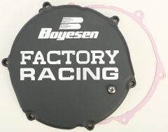 Boyesen Factory Racing Clutch Cover Black