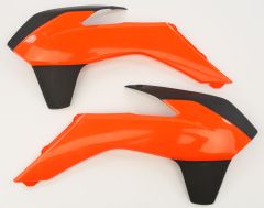 Acerbis Radiator Shroud Orange/black