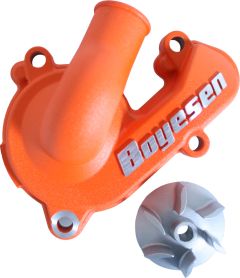 Boyesen Waterpump Cover & Impeller Kit Orange