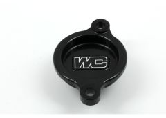 Works Oil Filter Cover Black Honda