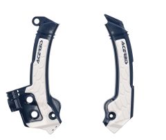 Acerbis X-grip Frame Guard Husqvarna Blue/white