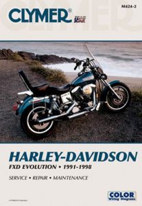 Clymer Repair Manual Harley Dyna-gld