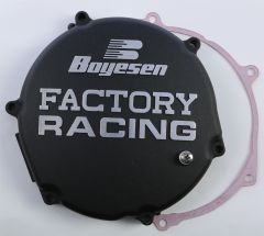 Boyesen Factory Racing Clutch Cover Black