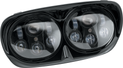 Letric Lighting Co Led Headlight Blk/blk Fltr `98-13