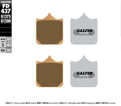 Galfer Brake Pads Sintered Ceramic Fd437g1375