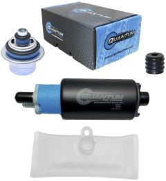 Quantum Electric Fuel Pump Kit With Pressure Regulator