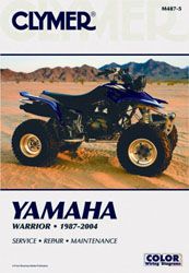 Clymer Repair Manual Yamaha Yfm350 Warrior