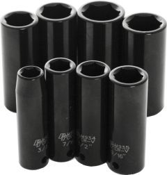 Performance Tool 3/8" Sae Impact Socket Set