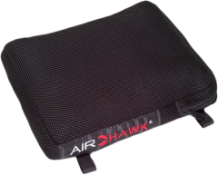 Airhawk Seat Cushion Small Pillion 11" X 9" With Mesh Cover  Acid Concrete