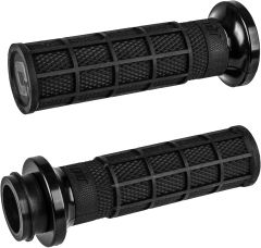 Odi Lock On Waffle Style Grips Black/black For Tbw  Black/Black