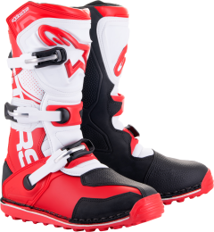 Alpinestars Tech T Boots Bright Red/black/white Sz 6