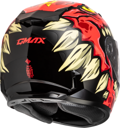 Gmax Youth Gm-49y Drax Snow Helmet Red Yl