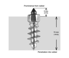 Igrip 18mm Standard Screw Studs Qty 1000  Acid Concrete