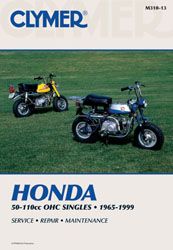 Clymer Repair Manual Honda 50-100cc