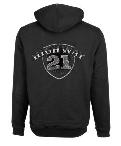 Highway 21 Industry Hoodie W/logo 2x 2X-Large Black