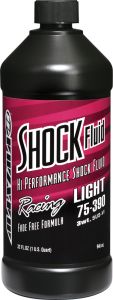 Maxima Shock Fluid Heavy 5gal  Alpine White