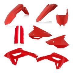 Acerbis Plastic Kit- Full Honda Red