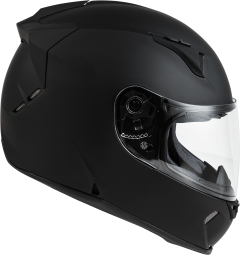 Fly Racing Revolt Solid Helmet Ece Matte Black Md Medium Matte Black