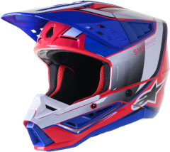 Alpinestars S-m5 Sail Helmet Wht/diva Pnk/enamel Blu G Md