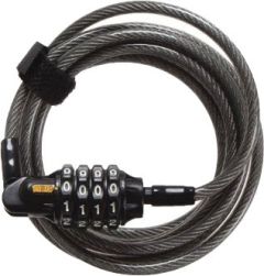 Onguard Terrier 8061 Cable Combo Lock 4 Ft  Acid Concrete